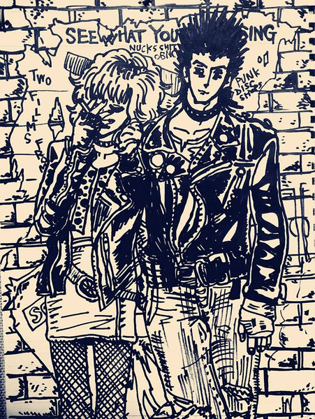 Punk Rock Lovers In London 武内まさる さんのイラスト ニコニコ静画 イラスト