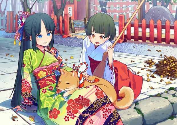 最も人気のある 正月 イラスト Pixiv デスクトップ 壁紙 シンプル