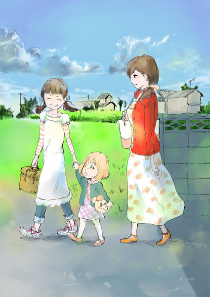 あかりひなたもも メイキング動画あり ししゃも さんのイラスト ニコニコ静画 イラスト