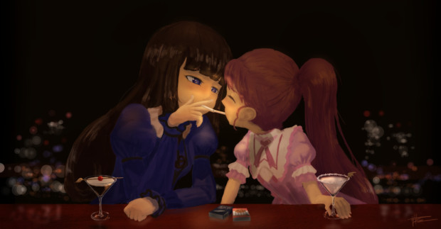 でび＆えん☆Cigarette-Kiss