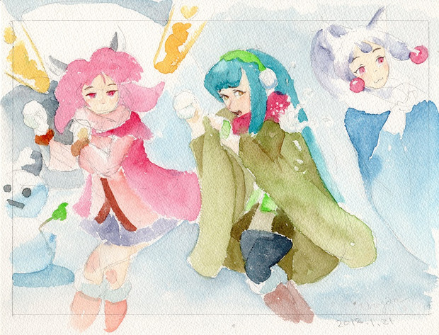 かまくら ニコニコ静画 イラスト