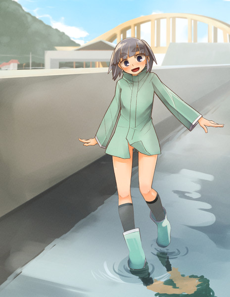 大雨のち晴れ潮 綴p さんのイラスト ニコニコ静画 イラスト