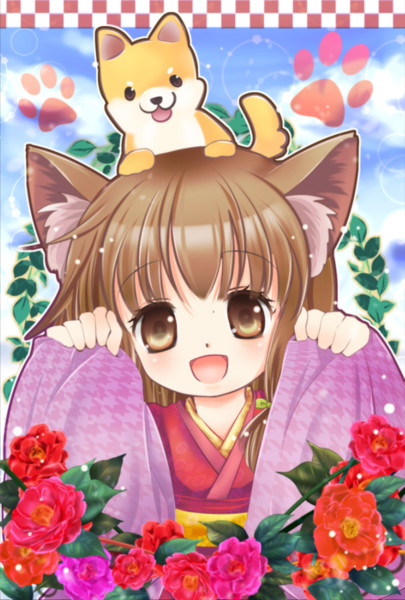 年賀イラスト18 月居咲々 さんのイラスト ニコニコ静画 イラスト