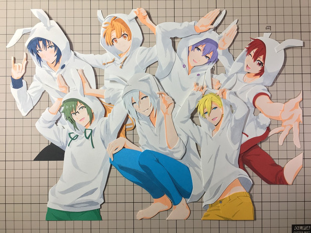 切り絵 アイドリッシュセブン Idolish7 はるねこ さんのイラスト ニコニコ静画 イラスト