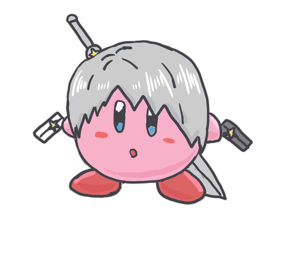 伝説の魔剣士の息子をコピーしたカービィ Mira さんのイラスト ニコニコ静画 イラスト