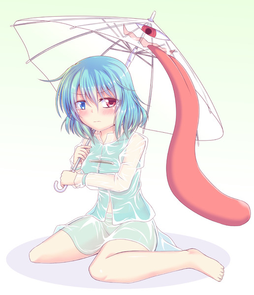 ビニール唐傘とビニール小傘 ケイ さんのイラスト ニコニコ静画 イラスト