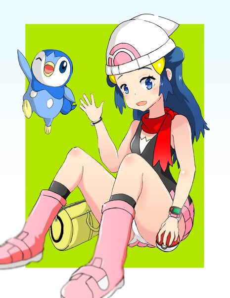 ヒカリとポッチャマ Rundymentos さんのイラスト ニコニコ静画 イラスト