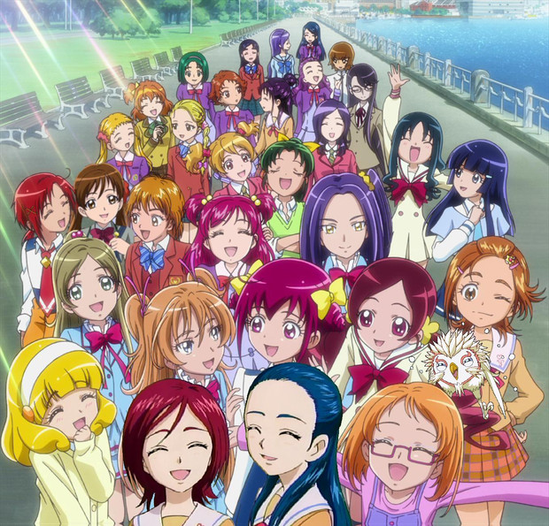 31人の変身前プリキュアwithピーちゃん Fumi さんのイラスト ニコニコ静画 イラスト