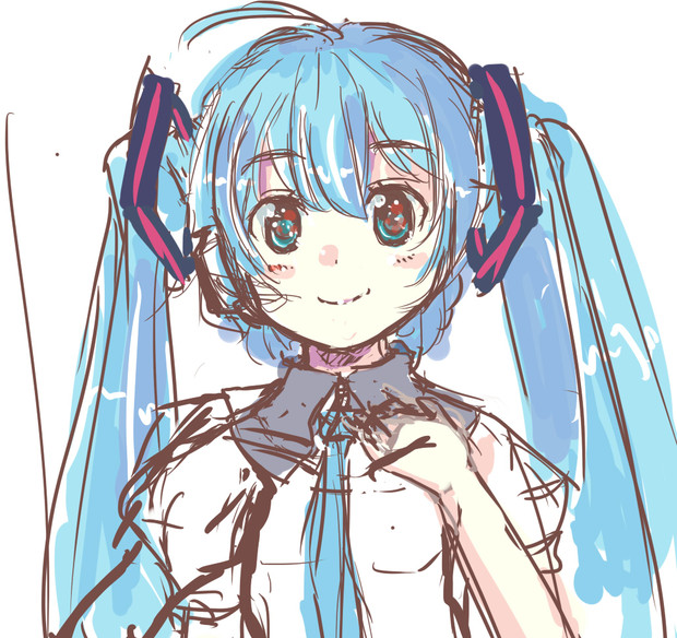 初音ミク 明日には完成させたい 勇磨 さんのイラスト ニコニコ静画 イラスト