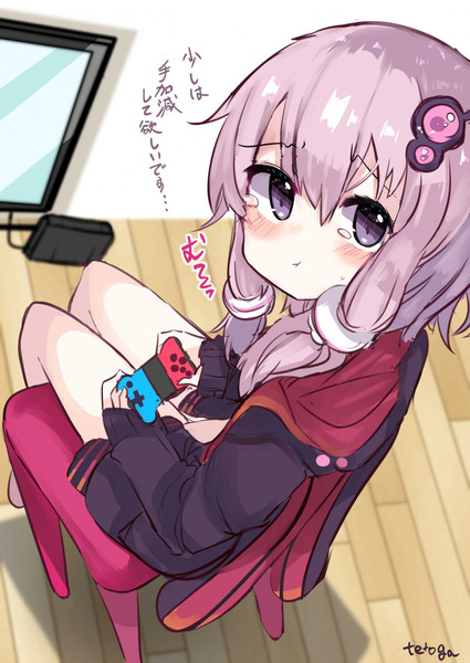 ゆかりさんをゲームでボコボコにしたら泣いちゃった絵 てとが さんのイラスト ニコニコ静画 イラスト
