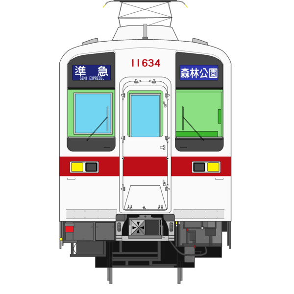 東武鉄道10030系（11634＋11455編成） sandet.com.br