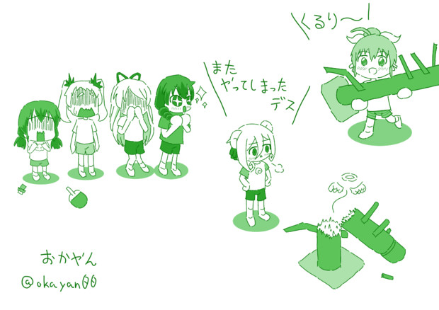 二重丸くるり生誕祭18のその2 瓜房おかやん さんのイラスト ニコニコ静画 イラスト
