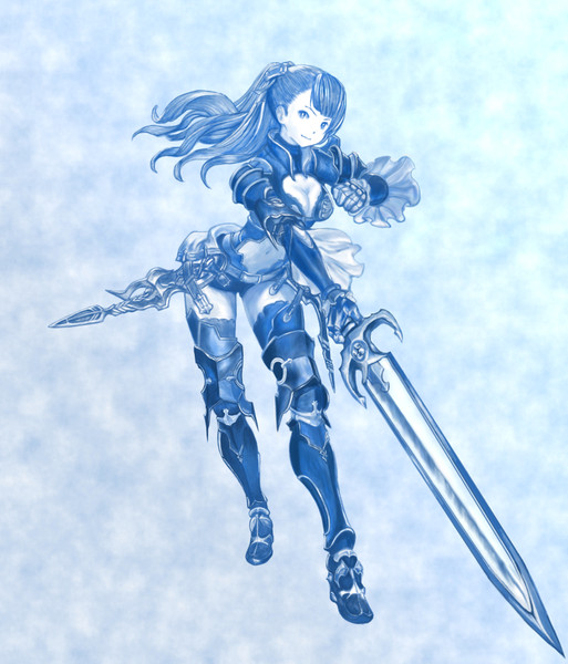 ベアトリクスをazpainter2使ってグリザイユで描いてみた Yt さんのイラスト ニコニコ静画 イラスト