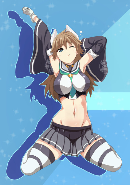 古鷹 アズールレーン マカロニ さんのイラスト ニコニコ静画 イラスト