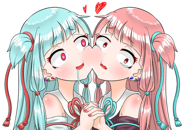 仲良し姉妹？