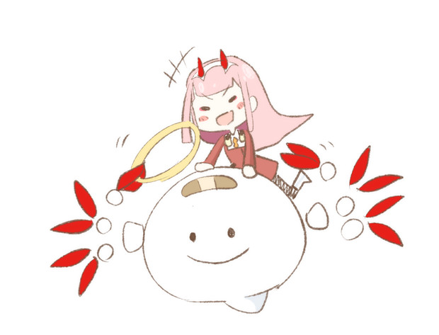 ゼロツーとゼロツー スイカ さんのイラスト ニコニコ静画 イラスト