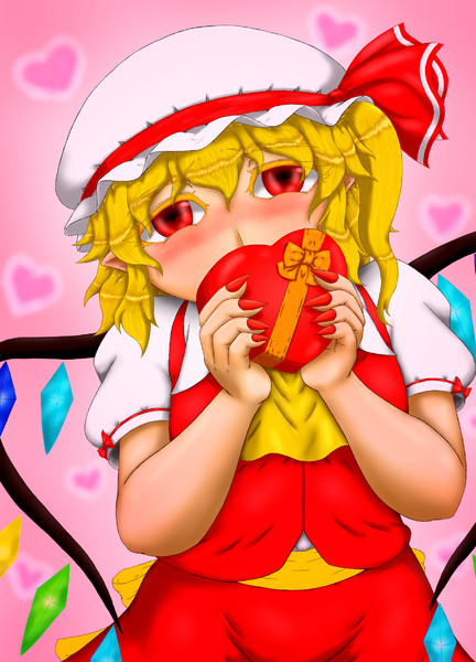 フランちゃんからのバレンタインチョコ こぴーぴこ さんのイラスト ニコニコ静画 イラスト