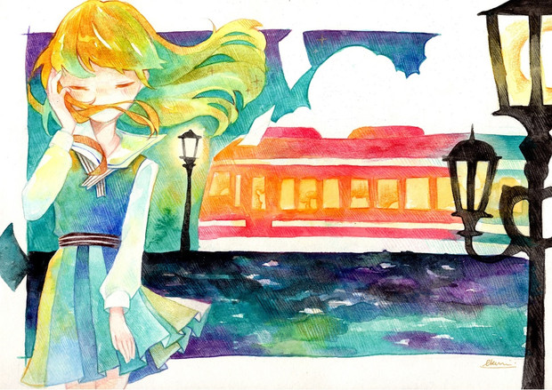 夜行列車 いくに さんのイラスト ニコニコ静画 イラスト