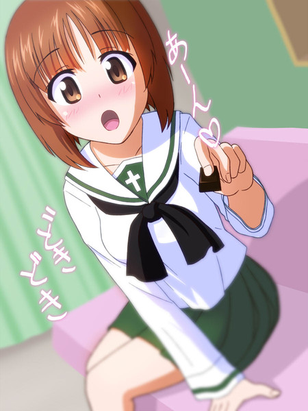 西住どのがバレンタインチョコを食べさせてくれるそうです 銘酒濁酒 さんのイラスト ニコニコ静画 イラスト