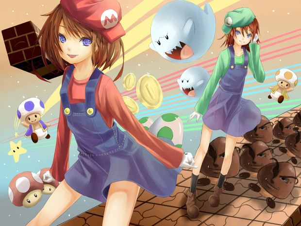 スーパーマリオシスターズ Reio Chan さんのイラスト ニコニコ静画 イラスト