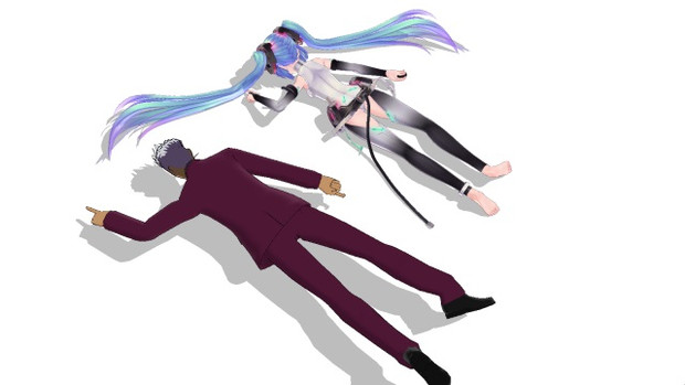 ポーズ配布 止まるんじゃねぇぞ Ver2 0 White2k さんのイラスト ニコニコ静画 イラスト
