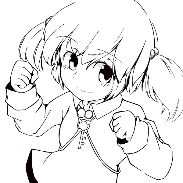 にとりで握りこぶしの練習 Cactas さんのイラスト ニコニコ静画 イラスト