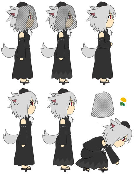 喪服inu Png シコ支笏湖 さんのイラスト ニコニコ静画 イラスト