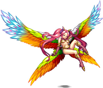 Rpgmv改変素材 ハーピーを作ってみました ランドセル仮面 さんのイラスト ニコニコ静画 イラスト