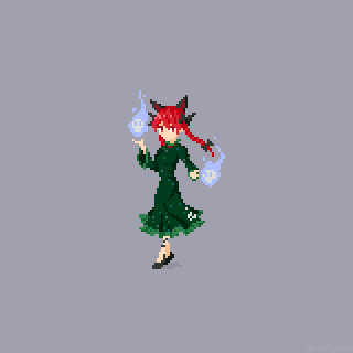 ドット絵 火焔猫燐 Zima さんのイラスト ニコニコ静画 イラスト