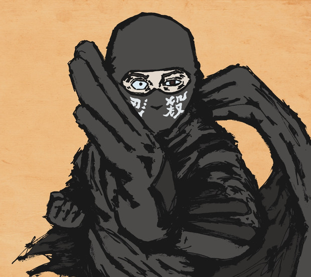 旧アイッコンのニンジャスレイヤー サン ワタリ ニンジャ さんのイラスト ニコニコ静画 イラスト
