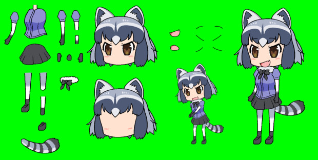アライさん素材gb Ddのたま さんのイラスト ニコニコ静画 イラスト