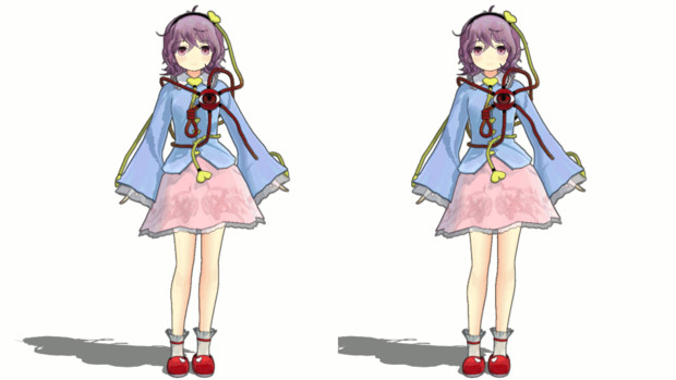 Gif 立体視 回るさとりん Osss Annn さんのイラスト ニコニコ静画 イラスト