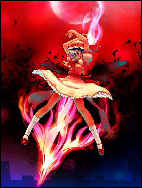 こんなに月も紅いから Wodi さんのイラスト ニコニコ静画 イラスト