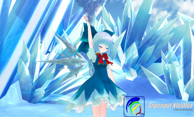 Cirno Child Girl Her Charged With Icing Powers