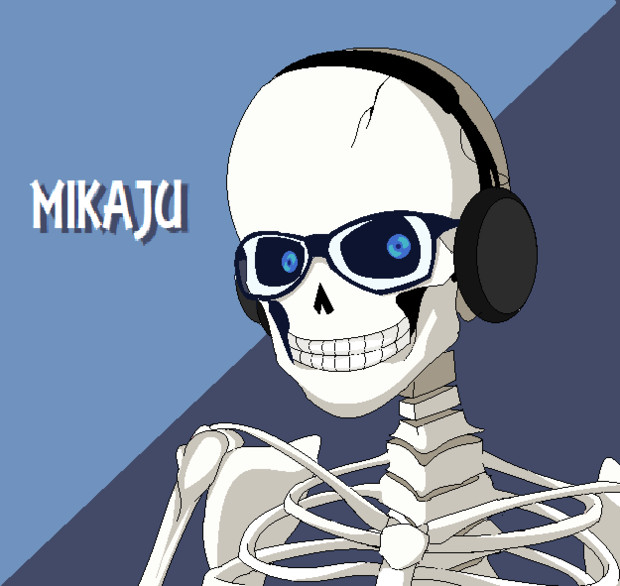 骸骨系vtuber シジミ さんのイラスト ニコニコ静画 イラスト