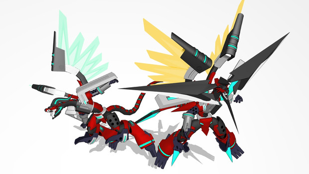 Mmdモデル配布 ヴァレルロード ドラゴン ヴァレルソード ドラゴン 桃の種 さんのイラスト ニコニコ静画 イラスト