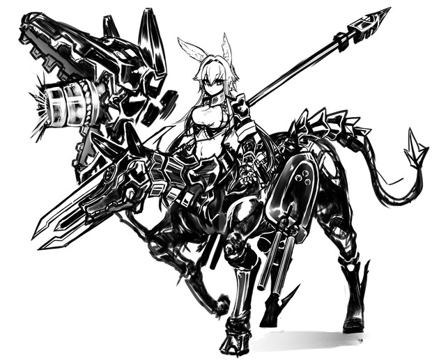 人馬一体型外部パーツ 仮面之人 さんのイラスト ニコニコ静画 イラスト