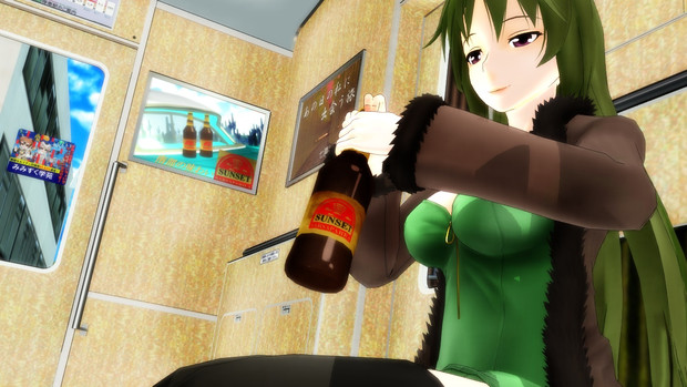 『あなたの旅に、サンセット・サルサパリラを…』【Fate/MMD】