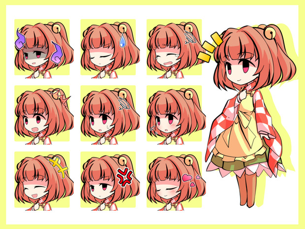デフォルメ小鈴立ち絵 アイコン はるか さんのイラスト ニコニコ静画 イラスト