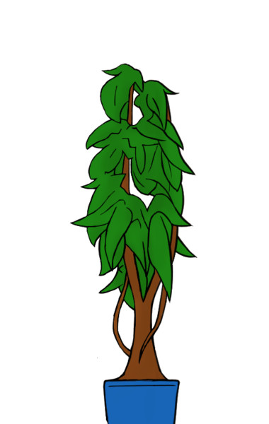 材料屋さんの観葉植物君 Mmnjj さんのイラスト ニコニコ静画 イラスト