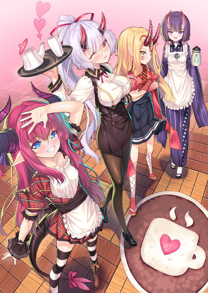 メイド喫茶 かるであ とんちゃん さんのイラスト ニコニコ静画 イラスト