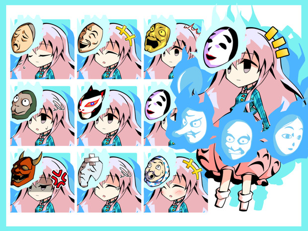 デフォルメこころ立ち絵 アイコン はるか さんのイラスト ニコニコ静画 イラスト