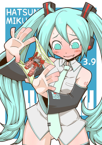 初音さんの日 残念な人 さんのイラスト ニコニコ静画 イラスト