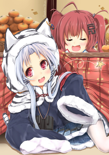 アズールレーン 長春撫順炬燵 綾島しおん さんのイラスト ニコニコ静画 イラスト