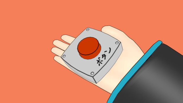 ポプテピ9話のボタン 仮 Mmdアクセサリ配布あり れくすこ さんのイラスト ニコニコ静画 イラスト