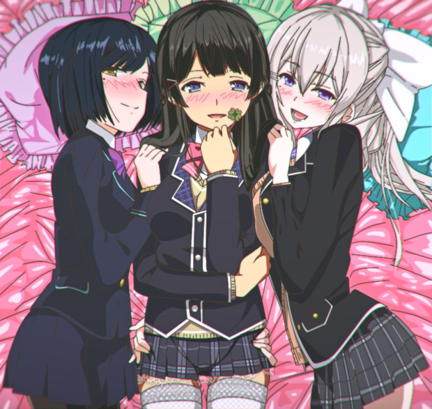 清楚三人娘 それは正史を奪い合う少女たちの物語 ノンビリジロー さんのイラスト ニコニコ静画 イラスト