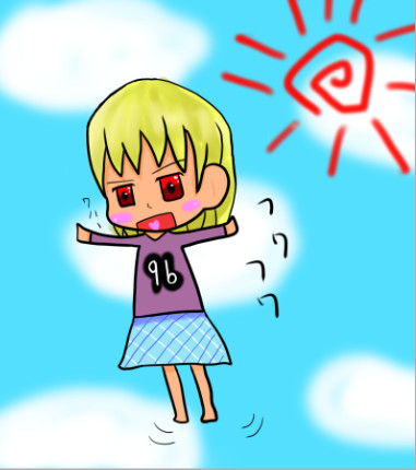 フワフワしてる女の子 描いてみた うさちゃん さんのイラスト ニコニコ静画 イラスト