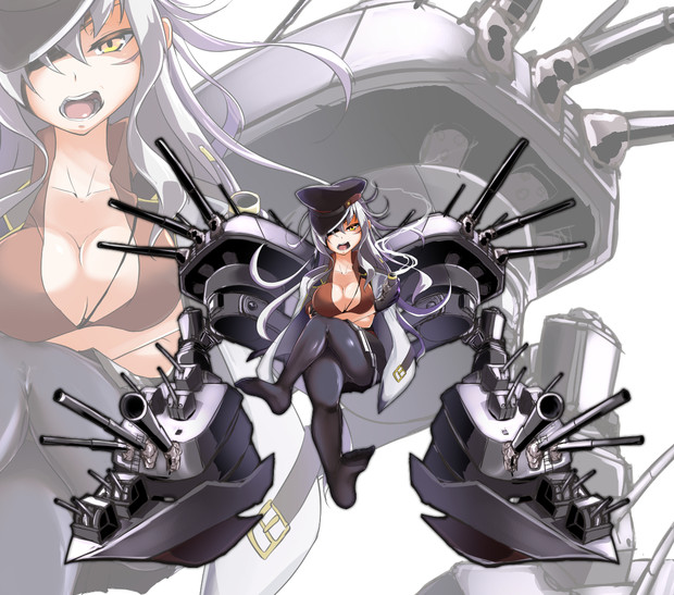 戦艦ガングート 演出カット版 龍トウ さんのイラスト ニコニコ静画 イラスト