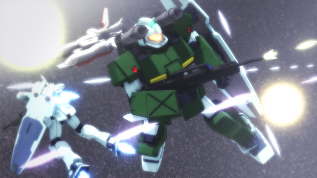 Mmdガンダム ジムキャノン Gm3 百式p さんのイラスト ニコニコ静画 イラスト