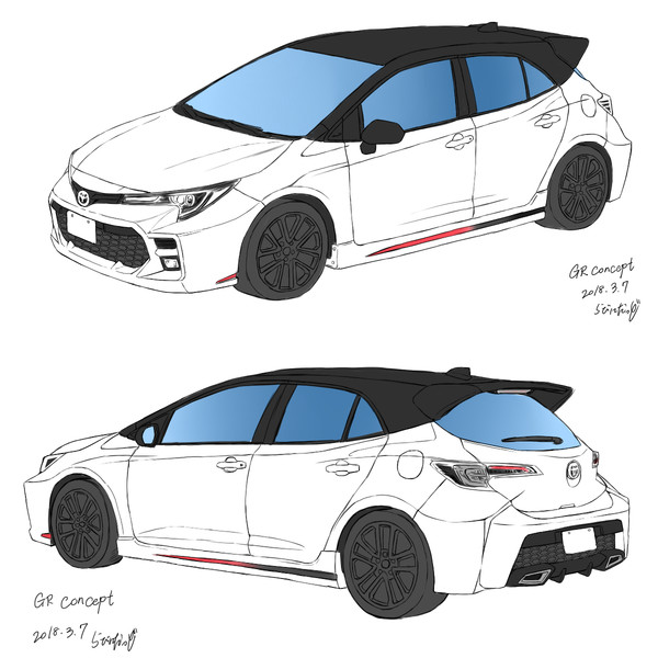 スポーツ gr カローラ